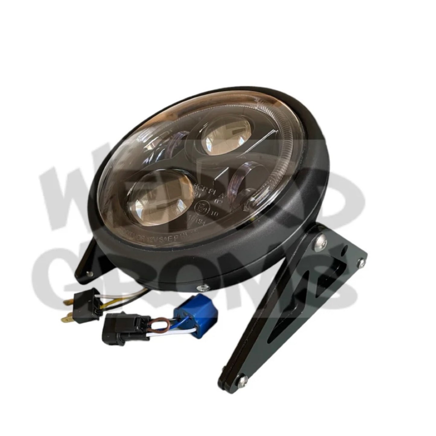 7” CARBON BLACK LED HEADLIGHT KIT