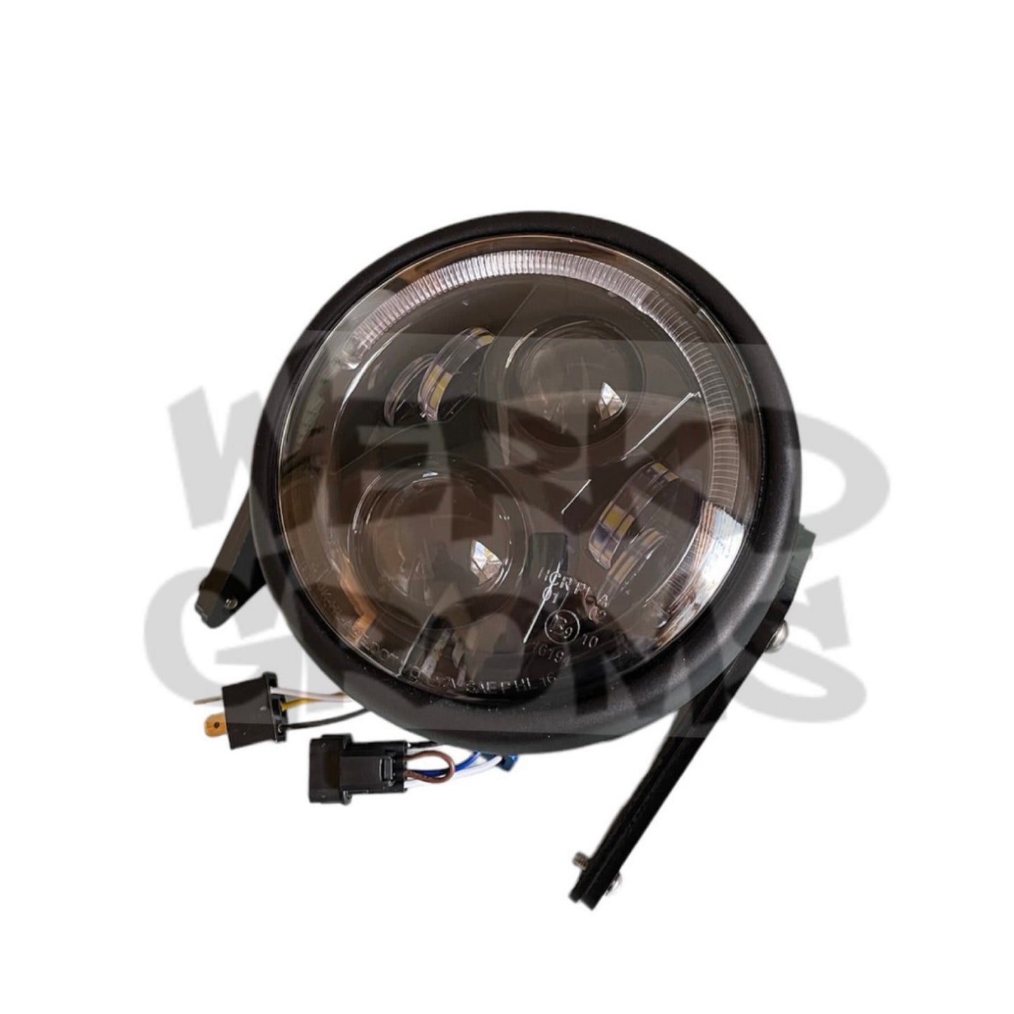 7” CARBON BLACK LED HEADLIGHT KIT