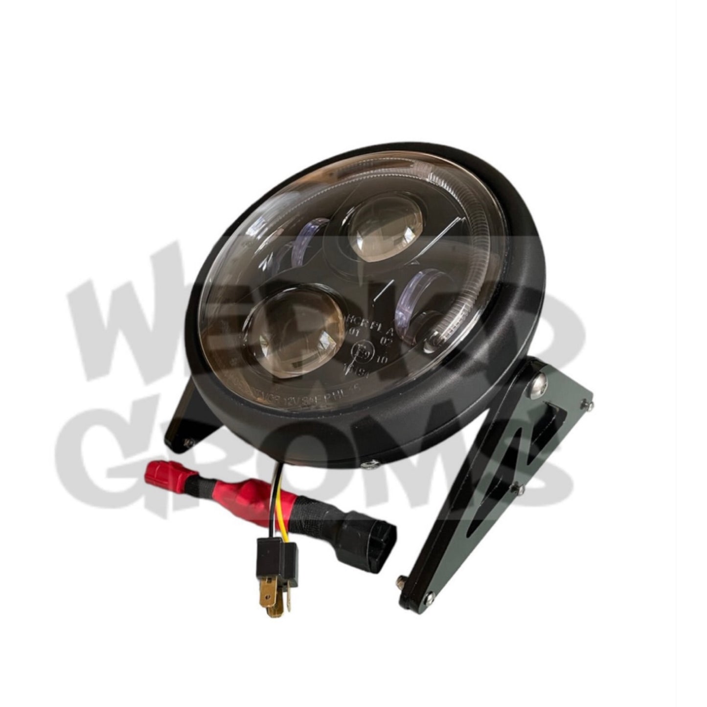 7” CARBON BLACK LED HEADLIGHT KIT