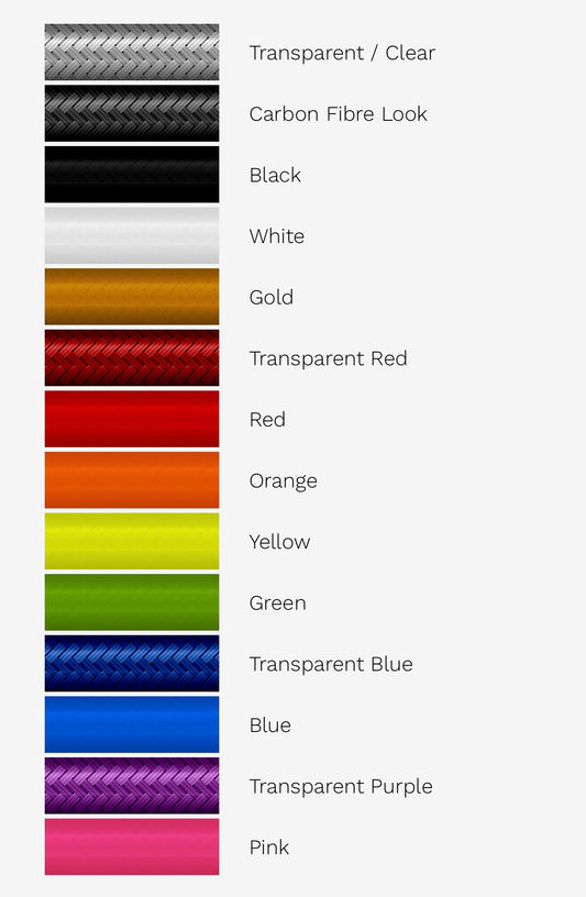 HEL BRAIDED BRAKE LINE KIT