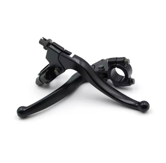 BLACK BRAKE AND CLUTCH PERCH WITH LEVERS