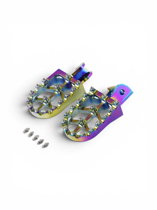 CRF110 MULTI COLOUR FOOTPEGS