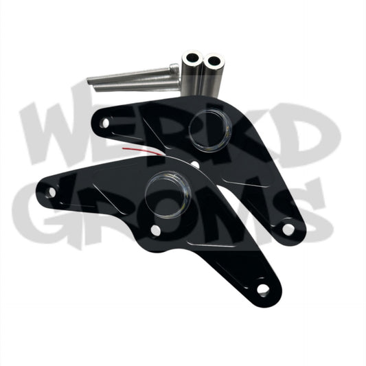 CNC MACHINED HEADLIGHT BRACKET KIT