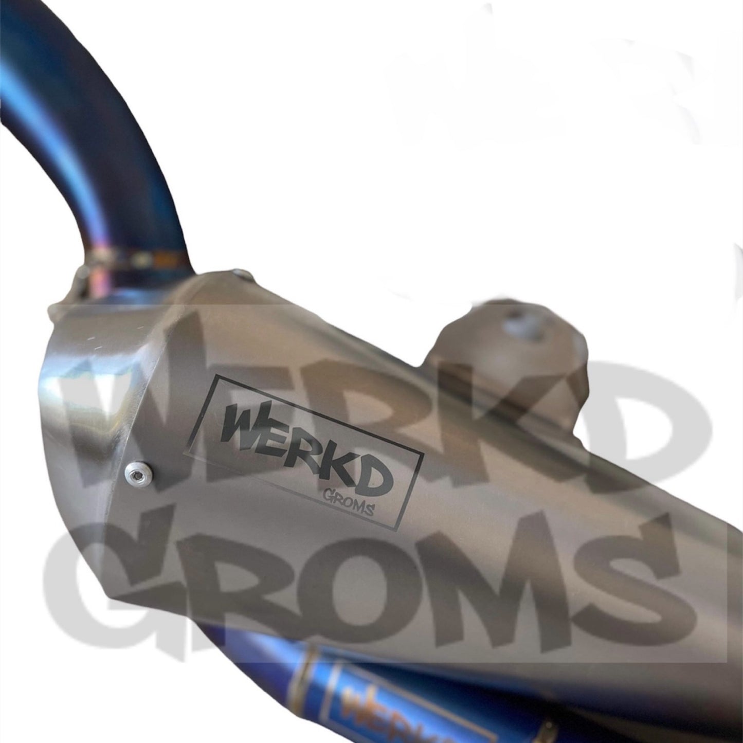 250/300cc TITANIUM EXHAUST SYSTEM