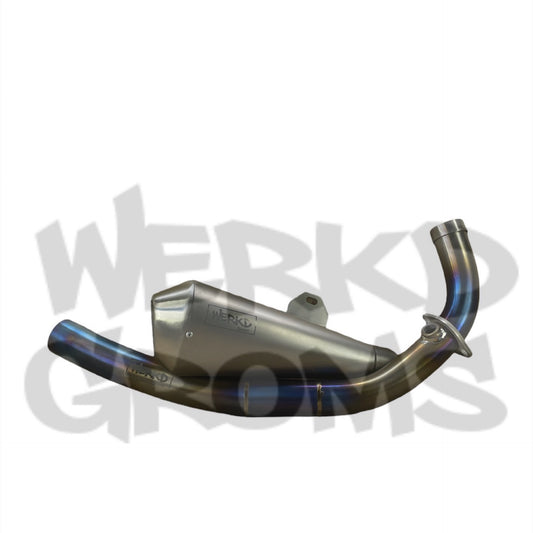 250/300cc TITANIUM EXHAUST SYSTEM