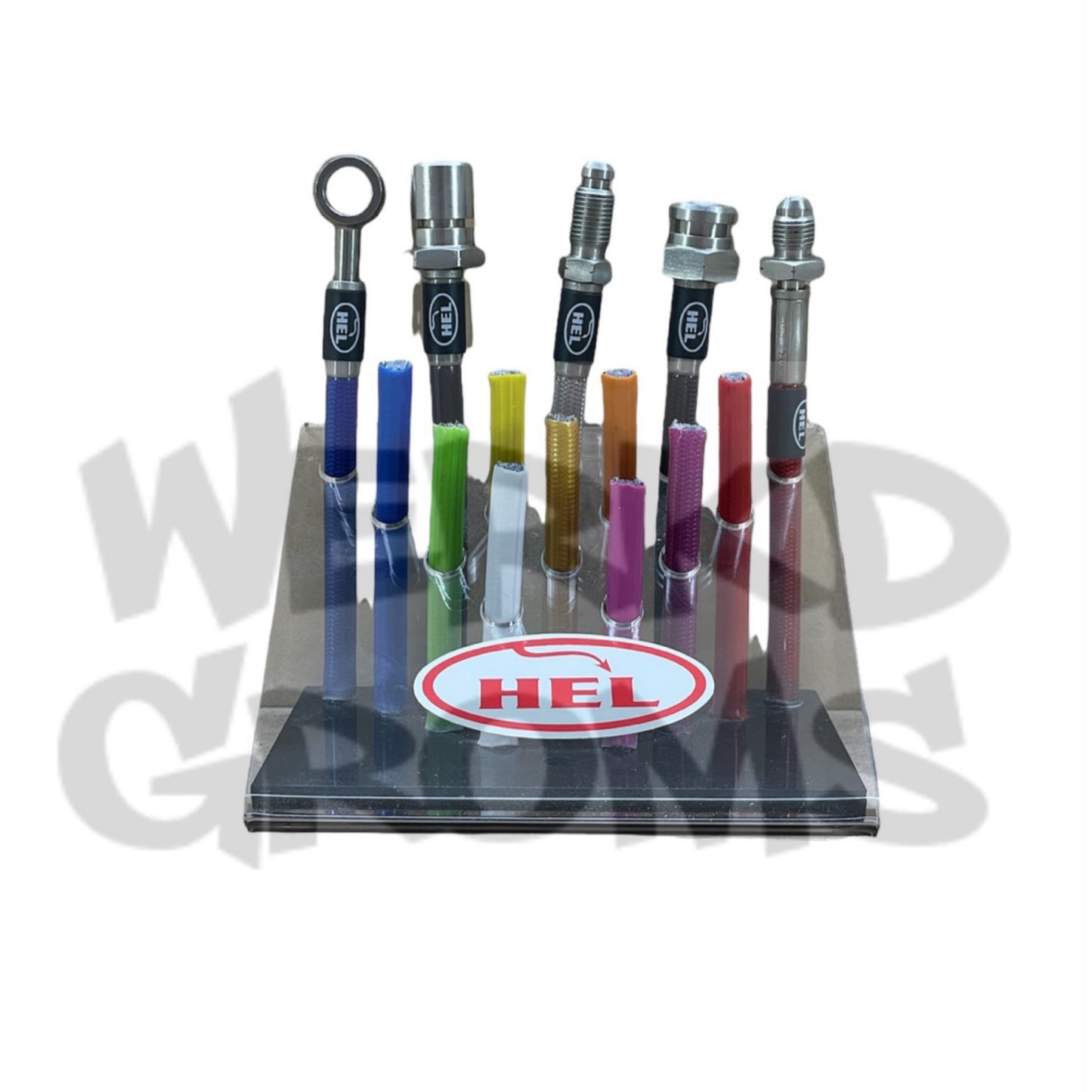 HEL BRAIDED BRAKE LINE KIT