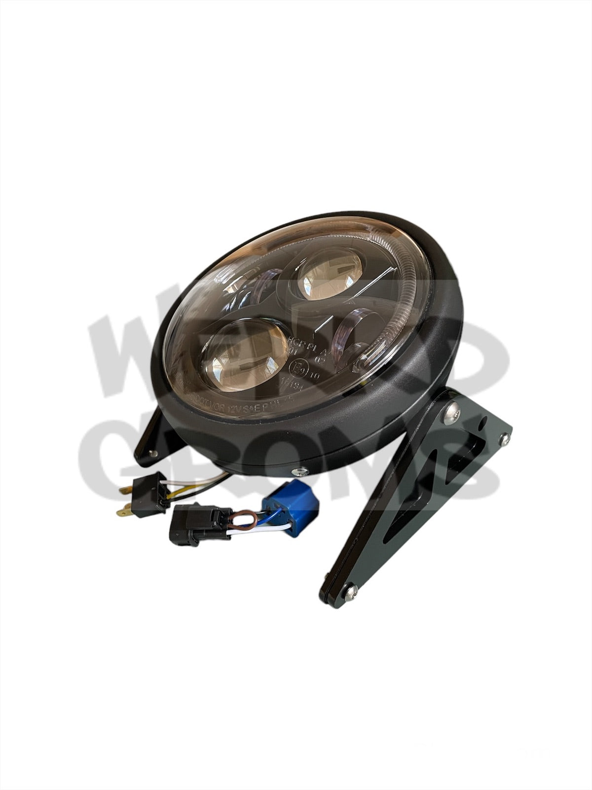 7” CARBON BLACK LED HEADLIGHT KIT